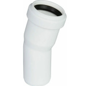 Отвод канализационный 32х15° Ostendorf белый 559300