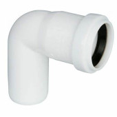 Отвод канализационный 32х87° Ostendorf белый 559340