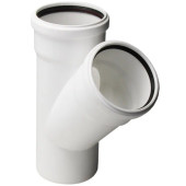 Тройник 110х110x45 Sinikon КОМФОРТ 508025.K