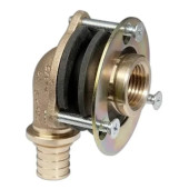 Угольник настенный Рехау 16х1/2x28 MX DZR для гипсокартонных плит 11093741001