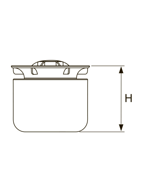 Стакан гидрозатвора TECEdrainpoint S DN 50 с мембраной для низкого трапа 3695002-1