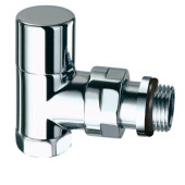 Вентиль запорный угловой TopFAR 1/2"(ВР-НР) серебро с EPDM FL 0168 12P