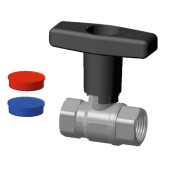 Кран шаровый FAR 1/2"ВР-ВР высокий черный FS 3036 M12C