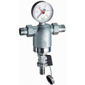 Фильтр FAR 1/2"(НР-НР) 100 мкм с манометром FA 3944 12100