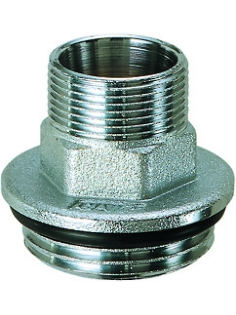 Переходник FAR 1"НР-М24х19 прямой с уплотнением O-ring для коллекторов FK 4300 C1