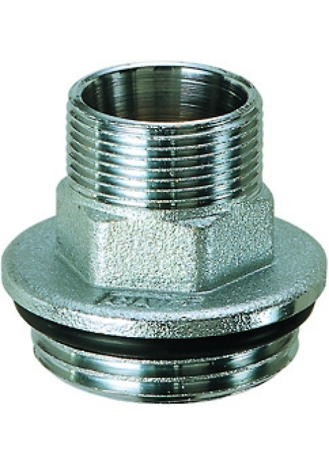 Переходник FAR 1"НР-М24х19 прямой с уплотнением O-ring для коллекторов FK 4300 C1