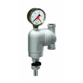 Фильтр FAR 3/4"(ВР-ВР) 100 мкм с манометром и магнитной вставкой, поворотное соединение FA 39M8 34100