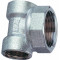 Тройник FAR 1"ВРx1/2"ВРх1/2"ВР для коллекторов хром FK 4060 112