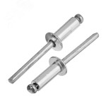 Заклепка вытяжная 3.2х10 алюминий/углеродистая сталь 7803110