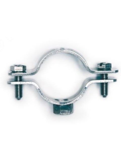 Хомут трубный (25-30 мм) М8 оцинкованная сталь 6040-P34 