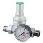 Редуктор давления FAR 1/2"(НР-НР), с манометром FA 2815 12