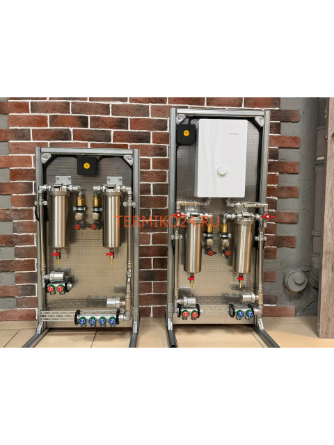 Коллекторный узел. Комплект для двух санузлов Сантехниша "Комфорт 1/2" и "Комфорт+ 1/2"-2