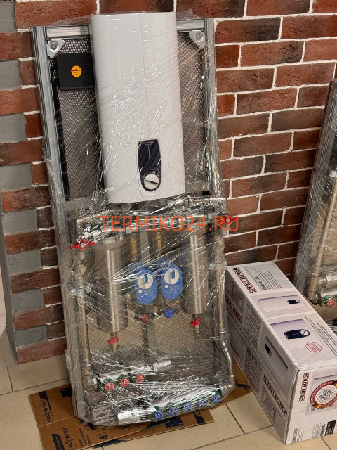 Коллекторный узел в квартиру. Сантехниша "Комфорт+ 1/2"-3