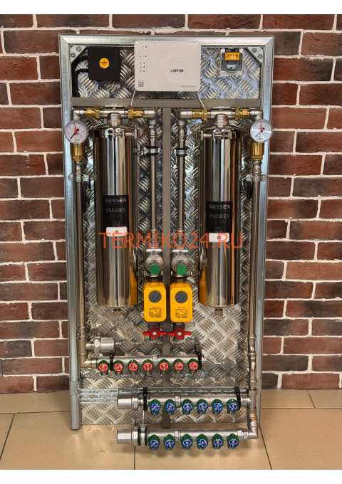 Коллекторный узел. Сантехниша "Комфорт 3/4"